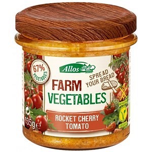 Pasta warzywna z pomidorami cherry i rukolą bezglutenowa BIO 135g ALLOS