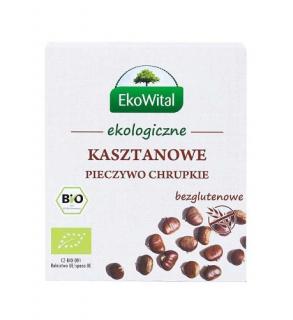 Pieczywo chrupkie kasztanowe bezglutenowe BIO 100g Eko Wital