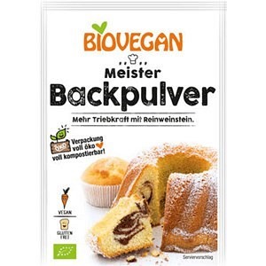 Proszek do pieczenia bezglutenowy BIO 17g Biovegan