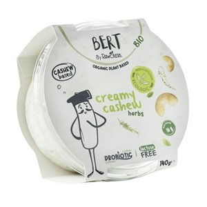 Roślinna alternatywa serka śmietankowego z ziołami BIO 140g BERT