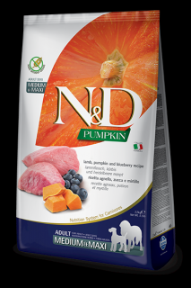 ND Dog Pumpkin LambBluebery Adult medmax 2,5 kg