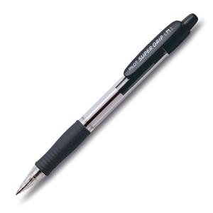 Długopis Pilot czarny SuperGrip BPGP-10R-F