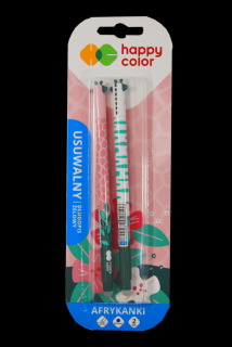 Długopis wymazywalny Happy Color "AFRYKANKI" 2 szt
