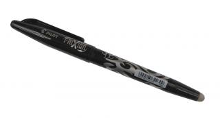 Długopis wymazywalny PILOT Frixion 0,7 ścieralny czarny