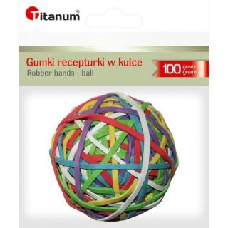 Gumki recepturki w kulce 110g Titanum