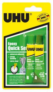 Klej epoksydowy UHU Quick Set 2x 10 ml