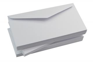 Koperty  białe 100 g/m2  DL 10 szt