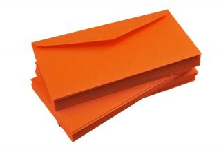 Koperty kolorowe pomarańczowe3 120 g/m2 DL 10szt nr 30