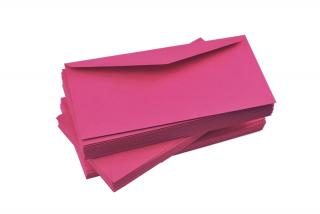 Koperty kolorowe różowa intensywna Dl 120g 10szt nr 50