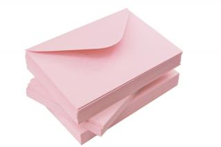 Koperty różowe pastelowe 120 g/m2 C6 10 szt nr 19