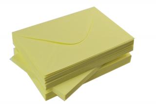 Koperty żółte pastel C6 100 g/m2 10 szt  nr22