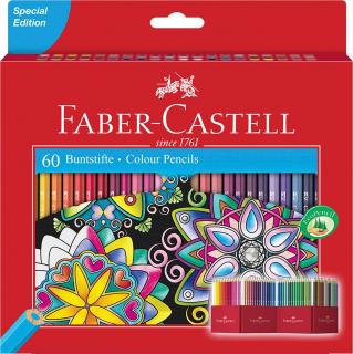 Kredki ołówkowe 60 kolorów Faber Castell 120160