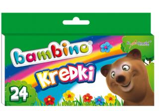 Kredki świecowe Bambino 24 kolory