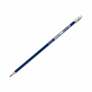 Ołówek grafitowy trójkątny z gumką HB Astra