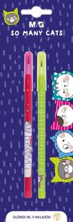 Ołówek MG So Many Cats z 11 wymiennymi rysikami 2szt