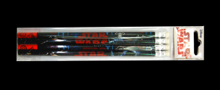 Ołówek z gumką Star Wars 4 szt nr 0634