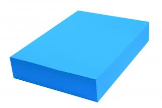 Papier kolorowy A4 120g niebieski intensywny 100 arkuszy