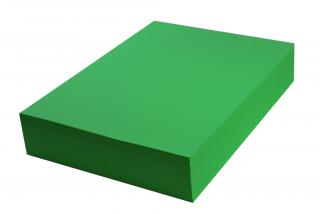 Papier kolorowy A4 120g zielony intensywny 100 arkuszy