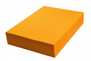 Papier kolorowy A4 80g pomarańczowy 3