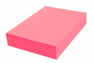 Papier kolorowy A4 80g różowy fluo neon