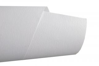 Papier ozdobny biały kornik A4 20 ark 250g