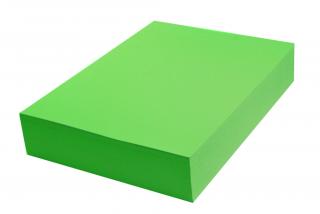 Papier techniczny  A4 160g zielony trawiasty 100 arkuszy