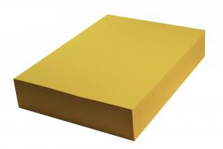 Papier techniczny  A4 160g żółty musztardowy 100 arkuszy