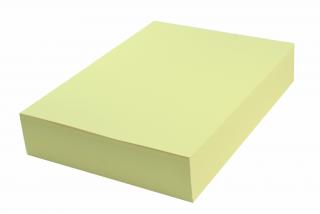Papier techniczny  A4 160g  żółty pastelowy 100 arkuszy