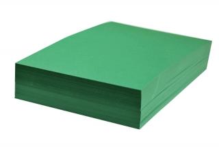 Papier techniczny A4 200g  zielony intensywny 100 arkuszy