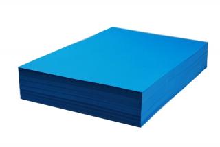 Papier techniczny A4 220g  niebieski intensywny 100 arkuszy
