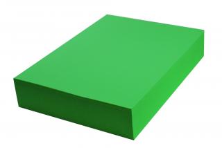 Papier techniczny A4 270g  zielony groszek 100 arkuszy