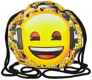 Plecak na sznurkach okrągły emoji nr 75