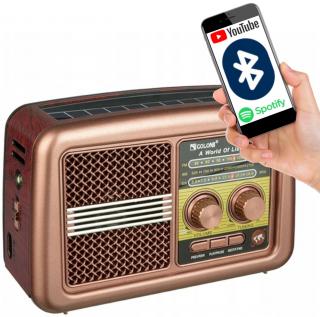 RADIO KUCHENNE PRZENOŚNE RETRO BLUETOOTH USB RX-BT3600S