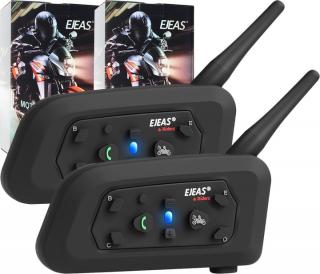 EJEAS V6 PRO interkom 2 sztuki zestaw