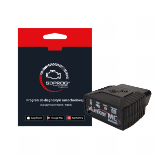 Program do diagnostyki samochodu SDPROG + Interfejs vLinker MC BT 3.0 Program SDPROG + Interfejs vLinker MC BT 3.0