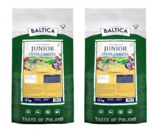 Baltica JUNIOR Indyk z Kaczką XL 12kg x2