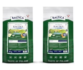 Baltica Kaczka z gruszką 12kg M, XL x2