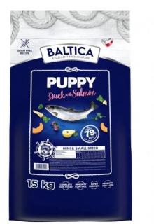 Baltica PUPPY Salmon with duck XS/S 15kg
