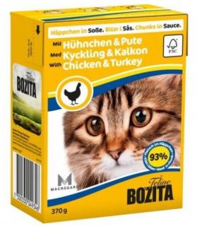 BOZITA KOT indyk z kurczakiem w sosie 370g