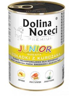 Dolina Noteci Premium JUNIOR żołądki kurczaka 400g