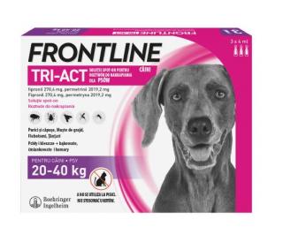 FRONTLINE TRI-ACT dla psów 20-40kg