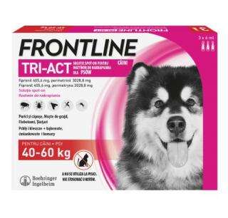 FRONTLINE TRI-ACT dla psów 40-60kg
