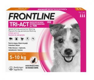 FRONTLINE TRI-ACT dla psów 5-10kg