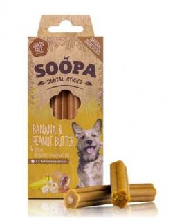 SOOPA Dental Stick – Banan i Masło Orzechowe 100g