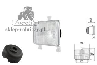 Lampa / reflektor Massey Ferguson - 1693944M93 1693944M91