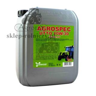 Olej hydrauliczno-przekładniowy AGROSPEC UTTO 10W30 20L =>