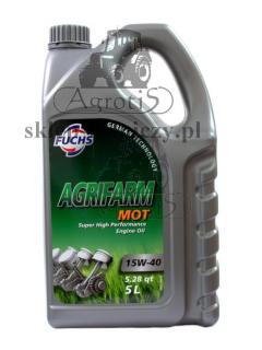 Olej silnikowy 15W40 SHPD Agrifarm Mot 5L API CI-4 ACEA E7 CAT ECF-2 API SL