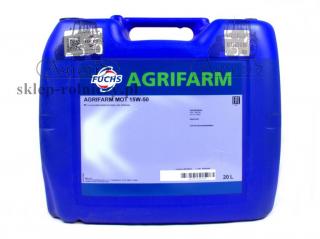 Olej silnikowy Agrifarm MOT 15W50, 20L FUSCH