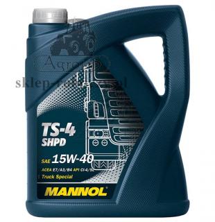 Olej silnikowy MANOL 15W40 SHPD TS4 5L