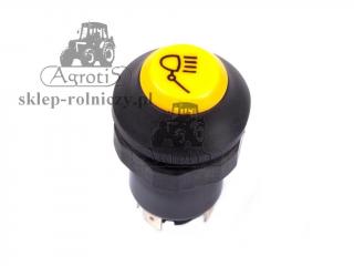 Włącznik (przycisk) reflektora roboczego - halogenu CASE, MAssey Ferguson, Renault - 139900580153 3370431M91